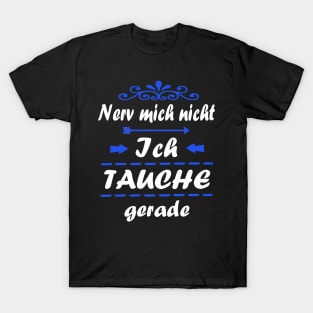 Tauchen Meer Spruch Delfin Schildkröte Frauen T-Shirt